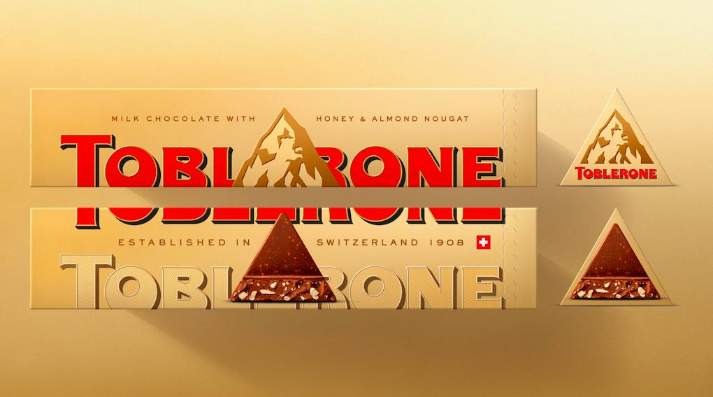 Toblerone chocolate packer in Switzerland (Bern)
